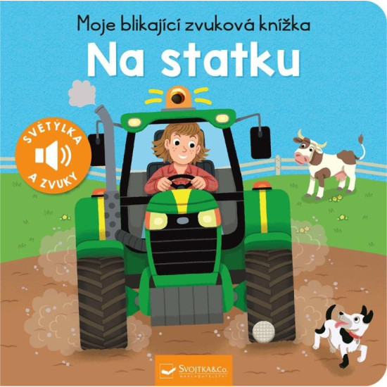 Na farmě u Terezy – Kniha se zvuky a blikajícími světýlky pro děti