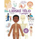 Interaktivní kniha o lidském těle: Názorné ilustrace a pohyblivé prvky pro děti.