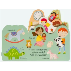 Tvarované leporelo Hračky