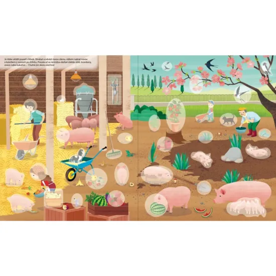 Svět samolepek Farma