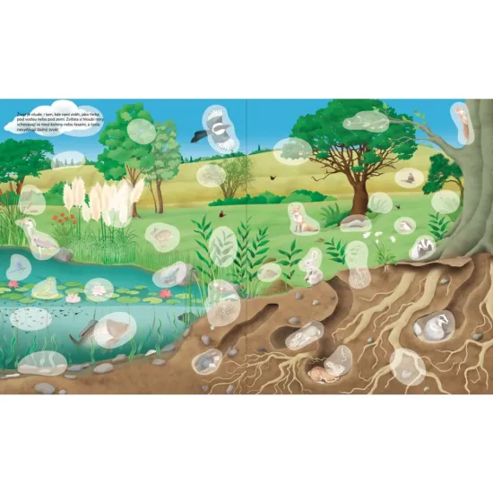 Svět samolepek Příroda