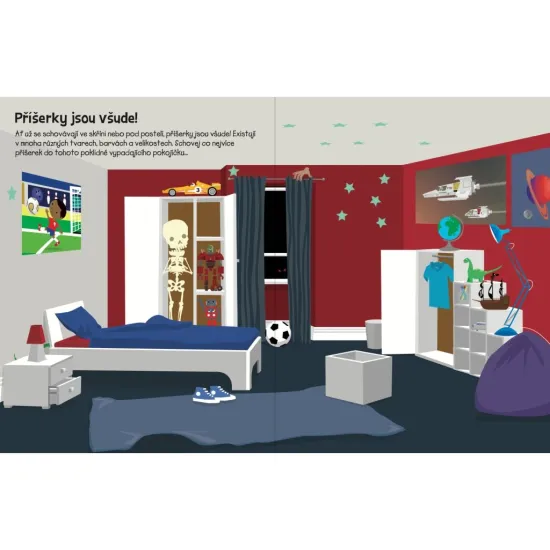 555 samolepek Příšerky