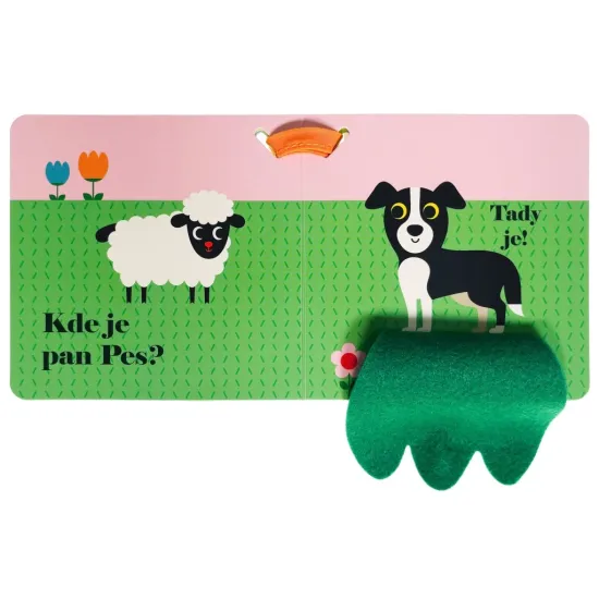 Kde je pan Traktor? Knížka do kočárku