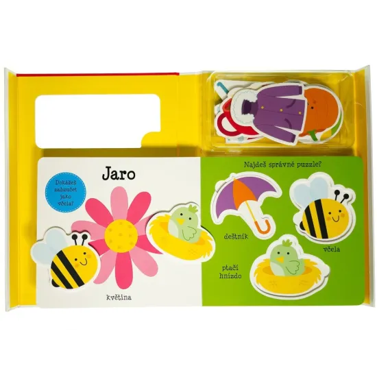 Malé dítě se učí Roční období