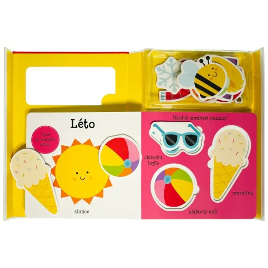 Malé dítě se učí Roční období