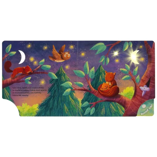 Světýlka před spaním Dobrou noc v lese