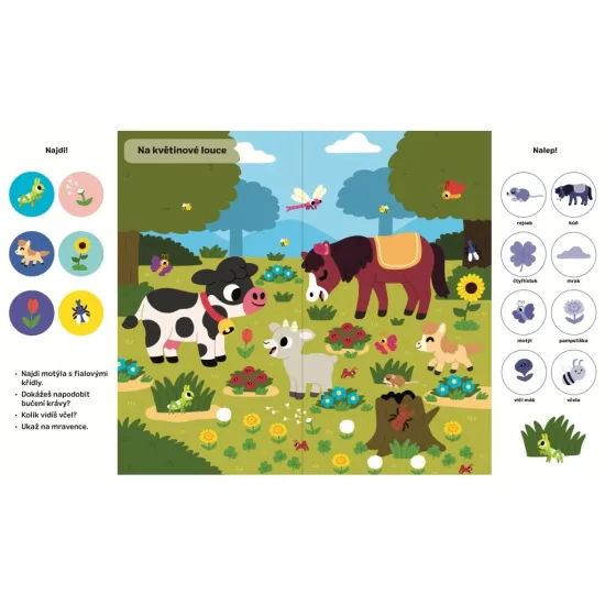 101 věcí k hledání a nalepování Příroda