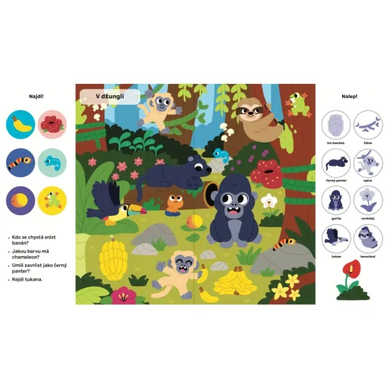 101 věcí k hledání a nalepování Příroda