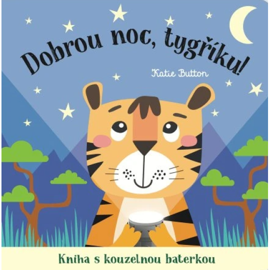 Malý tygr už se chystá spát, ale nejprve musí dát dobrou noc všem svým zvířecím kamarádům. Pomůžeš mu je najít? Kniha s kouzelnou baterkou.