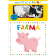 Tato vesele ilustrovaná knížka nejmenší děti seznámí jak s prostředím farmy, tak i s různými barvami a zvířátky. 