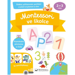 Montessori ve školce se samolepkami