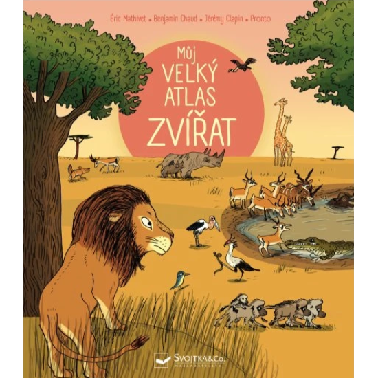 Můj velký atlas zvířat s mapami a originálními ilustracemi vás seznámí vás s životem a přirozeným prostředím živočichů z celého světa.