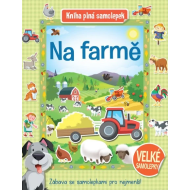 Na farmě - Kniha plná samolepek