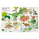 Dětská encyklopedie o dinosaurech obsahuje pohyblivé prvky a prostorové obrázky.