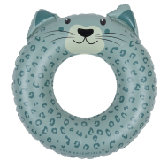 Nafukovací kruh Leopard zelený 55 cm