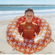 Velký nafukovací kruh od Swim Essential s motivem mořských hvězdic je svou velikostí určený přibližně pro děti od 6 let.
