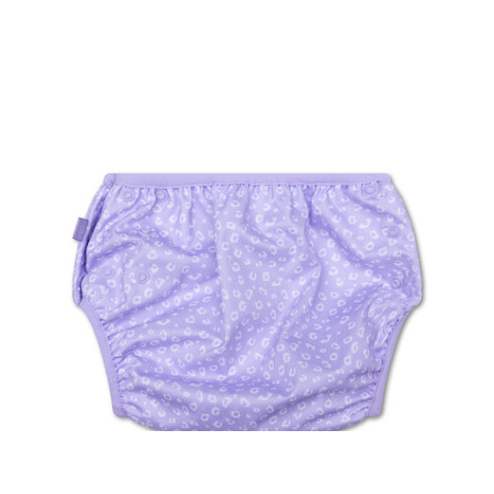 Plenkové plavky pro miminka s UPF 50+ Leopard fialový | Swim Essentials