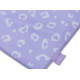 Rychleschnoucí plážový ručník z mikrovlákna 135 x 65 Leopard fialový Swim Essentials