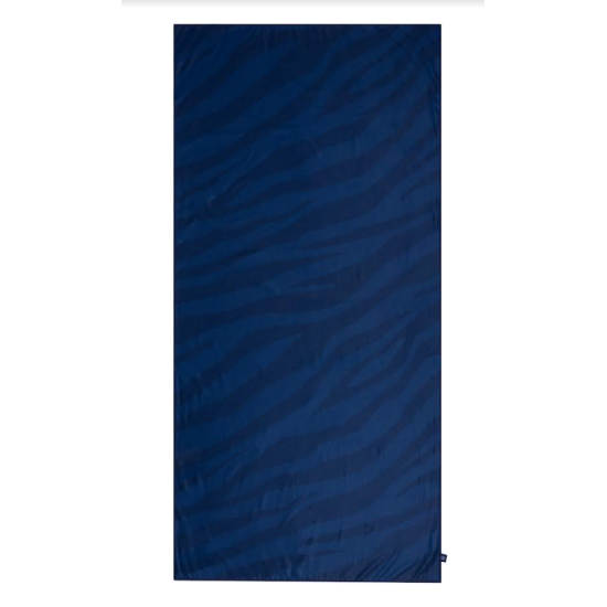 Rychleschnoucí ručník z mikrovlákna 135 x 65 Zebra modrá Swim Essentials