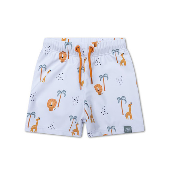 Dětské chlapecké plavky Boxerky s UPF 50+ Džungle | Swim Essentials