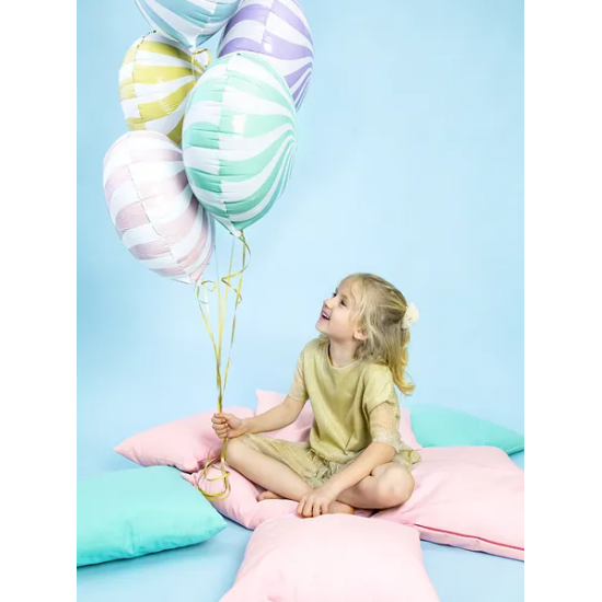 Rozveselte dětské oslavy a vytvořte nezapomenutelné chvíle s bonbonovým balonem v modré barvě.
