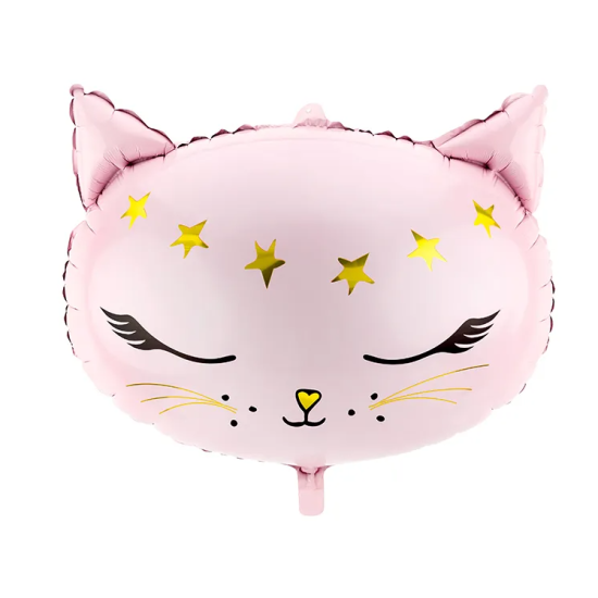 Balón ve tvaru kočky pro každý malou milovnici zvířátek.