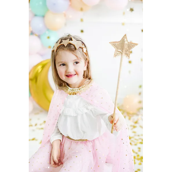 Čelenka s hvězdičkami je skvělým dárkem pro malé princezny, které milují módu a styl.