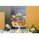 Ozdobte narozeninový dort stavebními vozy od Party Deco.