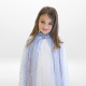 Dětský plášť pro princeznu Modrý tyl Yuko B. 