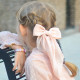 Velká růžová mašle do vlasů pro děti SOFT Busy Lizzie.