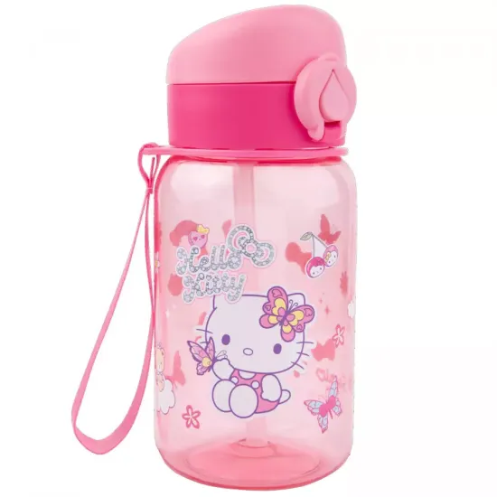 Láhev na pití růžová Hugo 500 ml Hello Kitty Pastel Pink