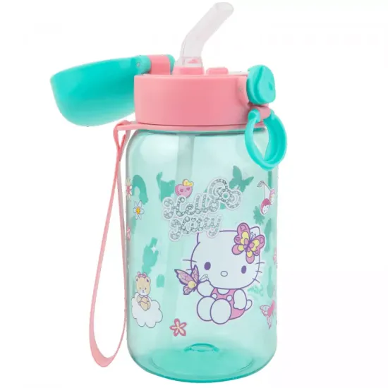 Láhev na pití mentolová Hugo 500 ml Hello Kitty Pastel Pink