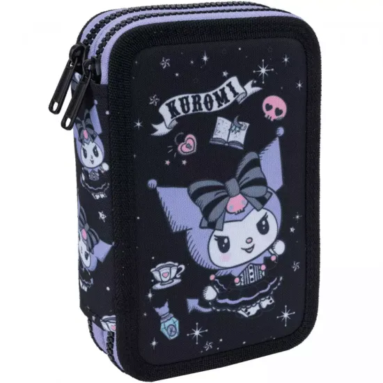 Penál Jumper dvoupatrový Kuromi