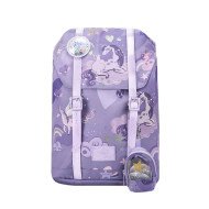 Školní batoh Retro Unicorn Purple 22l