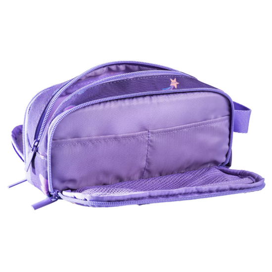 Kvalitní fialový penál Unicorn Purple je nezbytností každého školáka.