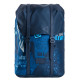 Školní taška Blue Graffiti o hmotnosti 1.015 kg děti na zádech nepocítí.
