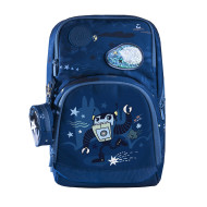 Školní batoh Robot Game Blue 20-25l