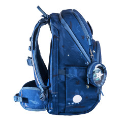 Školní batoh Robot Game Blue 20-25l