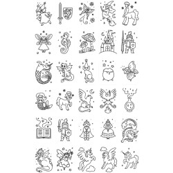 Doplňkové karty Kidydraw mini Bylo nebylo a zvířata