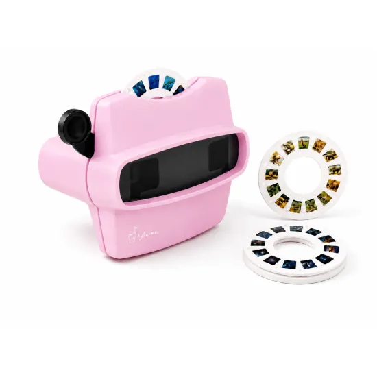 Retro 3D prohlížeč obrázků Pink