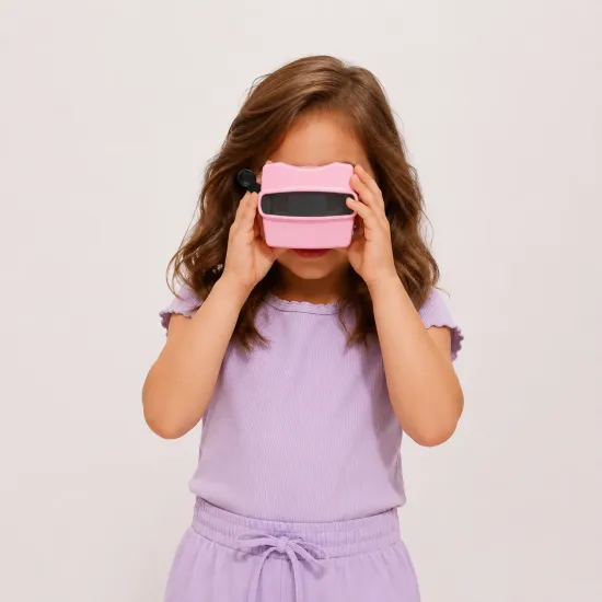 Retro 3D prohlížeč obrázků Pink