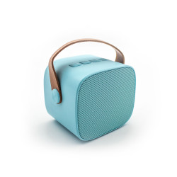 Bluetooth Karaoke set mikrofon a reproduktor Modrý