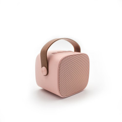 Bluetooth Karaoke set mikrofon a reproduktor Růžový