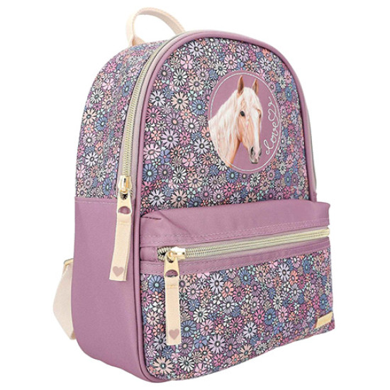 Batoh Kůň Miss Melody ve fialové barvě je ideálním doplňkem pro malé dívky.