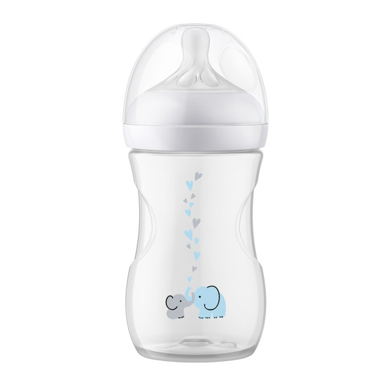 Láhev Natural Response s ventilem AirFree 260 ml, 1m+ slon | Philips AVENT 