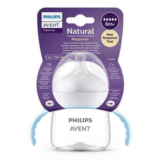 Lahvička na učení Natural Response 150 ml, 6m+ | Philips AVENT