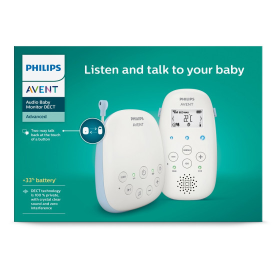 Chůvička dětská audio SCD715/52 | Philips AVENT