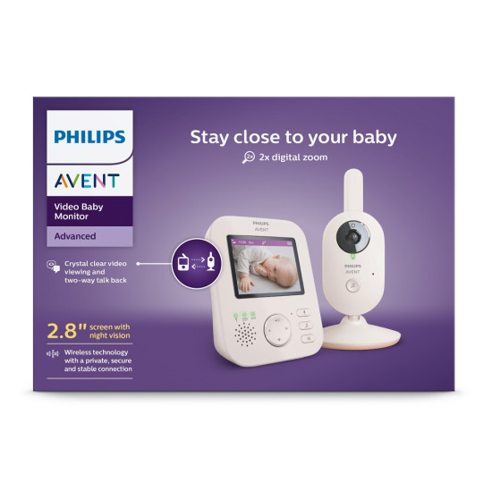 Chůvička dětská video SCD881/26 | Philips AVENT