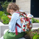 Dětský městský batoh „messenger“ od 2 let Ibišek 8,4 l od Petit Jour