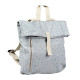 Modrý městský batoh „messenger“ pro děti Racek 15 l Petit Jour